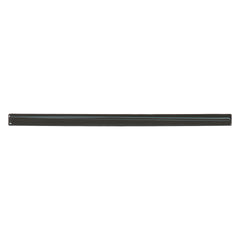 Bedrosians Marin 0.5" x 12" Jolly Miter Edge Ceramic Trim in Black Sea | Item Code 100003188