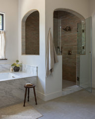 Bedrosians Bluerun 12" x 24" Matte Porcelain Field Tile in Historic Greige | Item Code 100008033