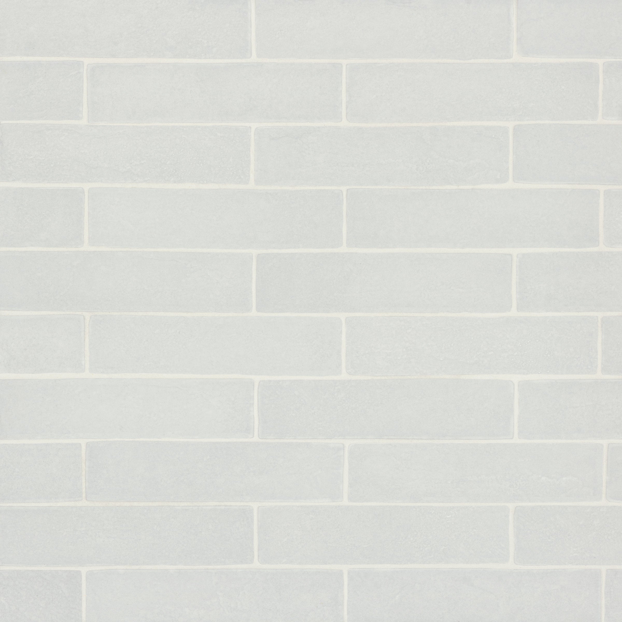 Bedrosians Montana 2.25" x 10" Matte Brick-Look Porcelain Field Tile in Glacier | Item Code 100004007