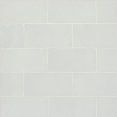 Bedrosians Montana 5" x 10" Matte Brick-Look Porcelain Field Tile in Glacier | Item Code 100004014