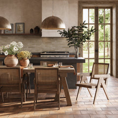 Bedrosians Montana 2.25" x 10" Matte Brick-Look Porcelain Field Tile in Flathead | Item Code 100004008