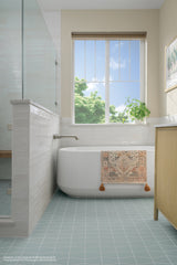 Bedrosians Celine 2.5" x 12" Glossy Porcelain Floor & Wall Tile in White | Item Code 100003431