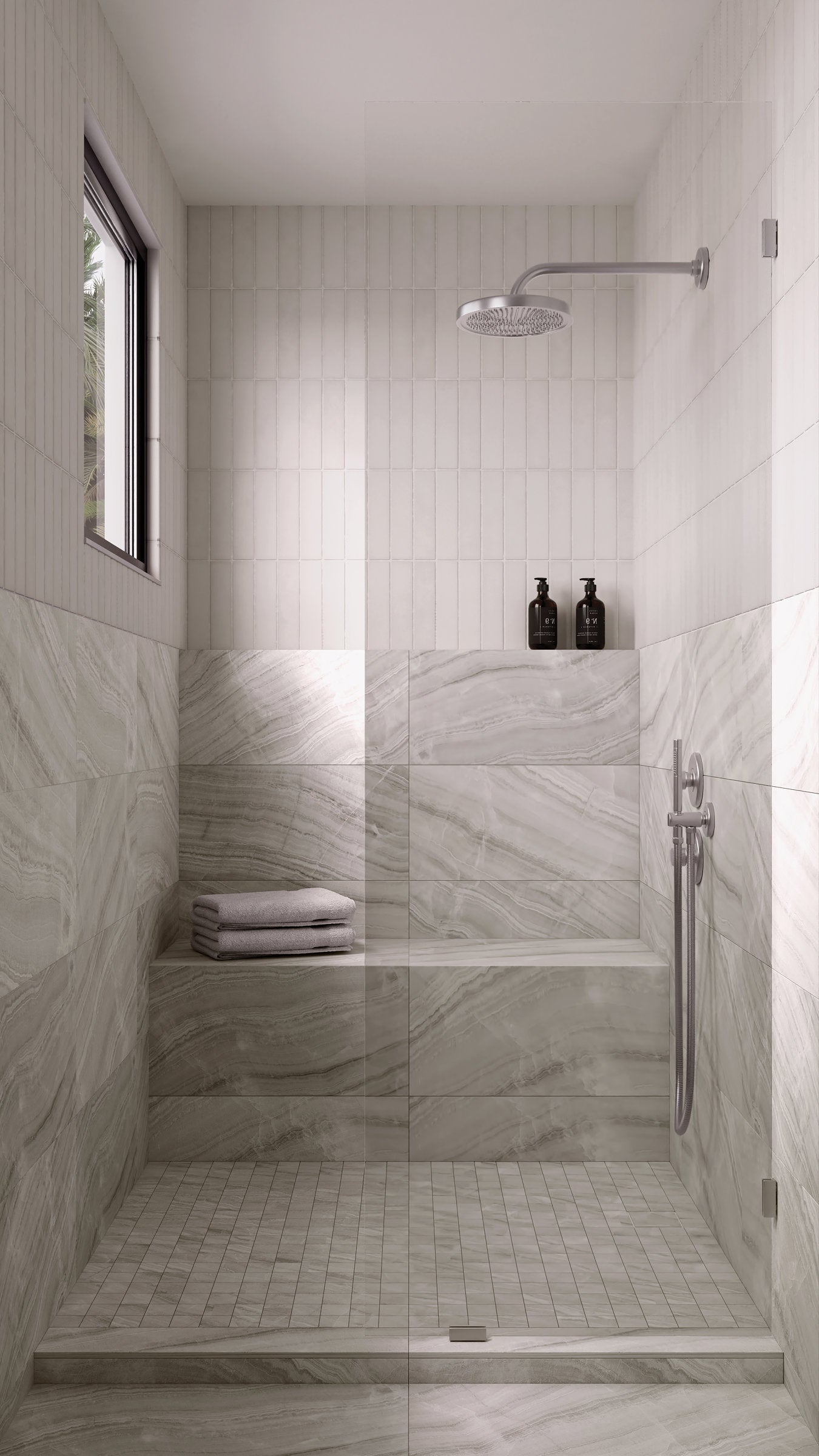 Bedrosians Makoto Shoji White Matte Ceramic Wall Tile (2.5x10) - Japanese-Inspired Subway Tile | Item Code DECMAKSHW2510M