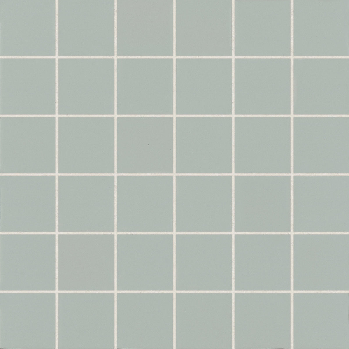Bedrosians Marin 2" x 2" Square Matte Porcelain Mosaic in Aloe Green | Item Code 100004799
