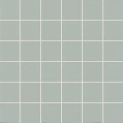 Bedrosians Marin 2" x 2" Square Matte Porcelain Mosaic in Aloe Green | Item Code 100004799