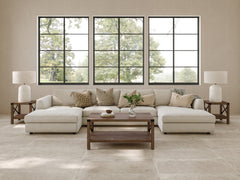 Bedrosians Poetry Stone 24" x 48" Matte Porcelain Field Tile in Beige | Item Code 100005404