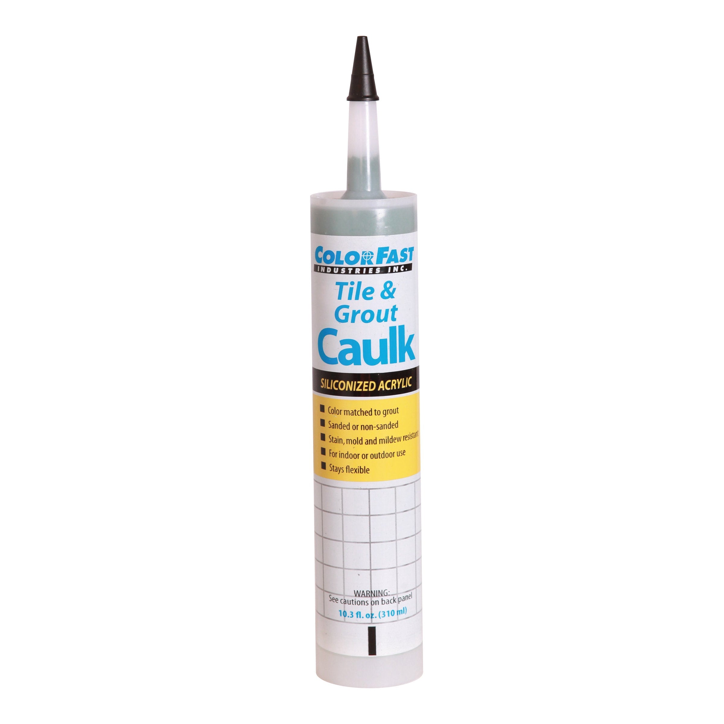 Bedrosians Custom Sanded 10.3oz Caulk in Delorean Gray 165 | Item Code 100005560
