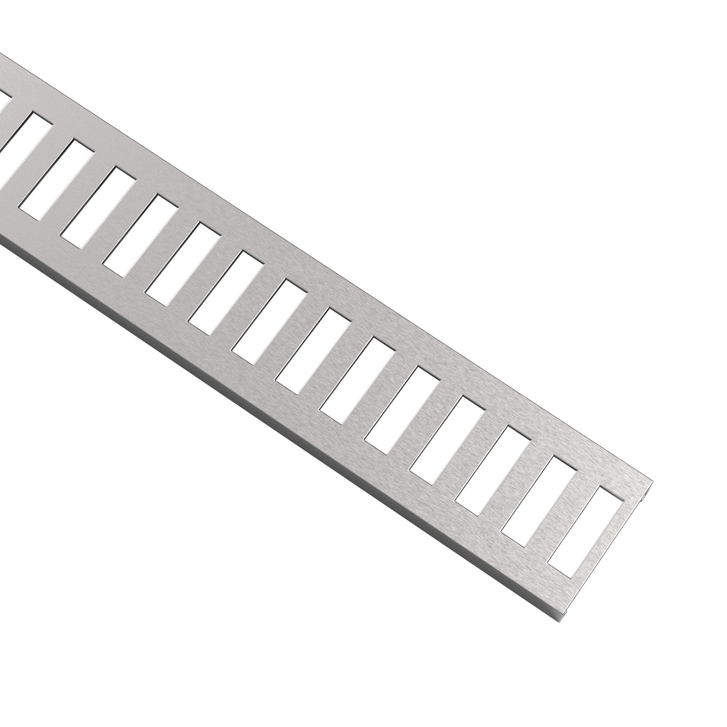 Bedrosians Oatey Showerline Drain Cover - Vertical 32" Brushed SS #VERTICAL32 | Item Code 100006530
