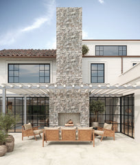 Bedrosians Area 51 24" x 48" Matte Porcelain Paver in White | Item Code 100007086