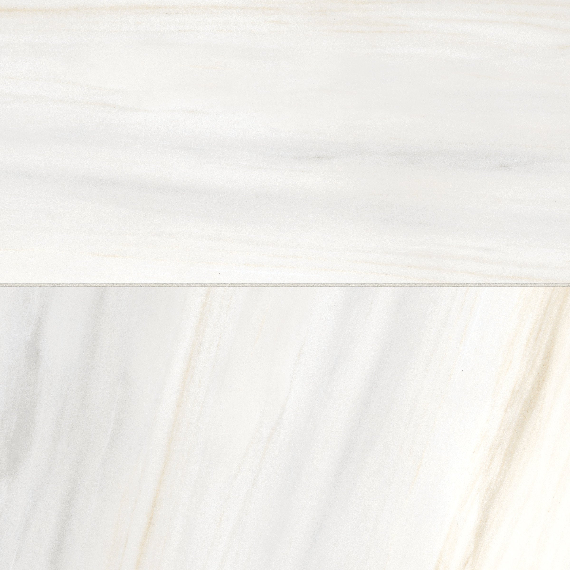 Bedrosians Magnifica Era 24" x 48" - 8mm Polished Porcelain Tile in Bianco Lasa | Item Code 100007407