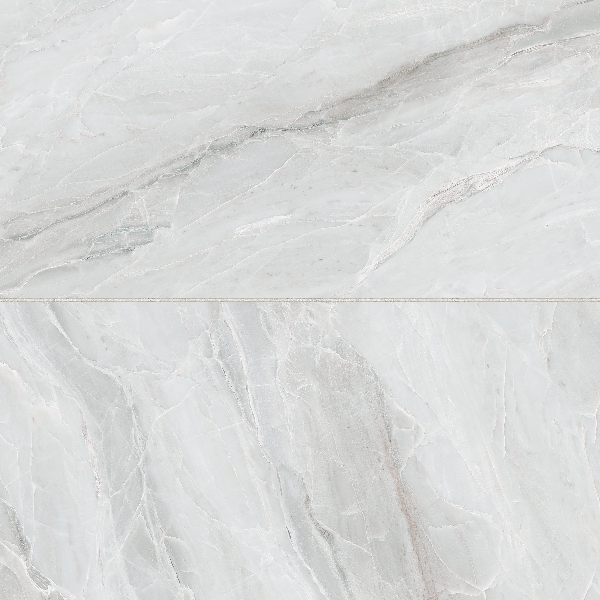 Bedrosians Magnifica Era 24" x 48" - 8mm Polished Porcelain Tile in Pietra Bianca | Item Code 100007415