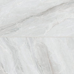 Bedrosians Magnifica Era 24" x 48" - 8mm Polished Porcelain Tile in Pietra Bianca | Item Code 100007415