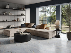 Bedrosians Magnifica Era Luxury 24" x 48" Satin Porcelain Field Tile in Deep River | Item Code 100007466