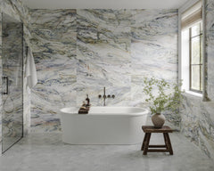 Bedrosians Magnifica Era Luxury 24" x 48" Satin Porcelain Field Tile in Fusion | Item Code 100007470
