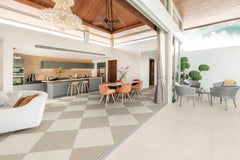 Bedrosians Bluerun 24" x 36" Matte Porcelain Paver in Antique White | Item Code 100008038