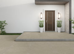 Bedrosians Bluerun 24" x 36" Matte Porcelain Paver in Historic Greige | Item Code 100008039