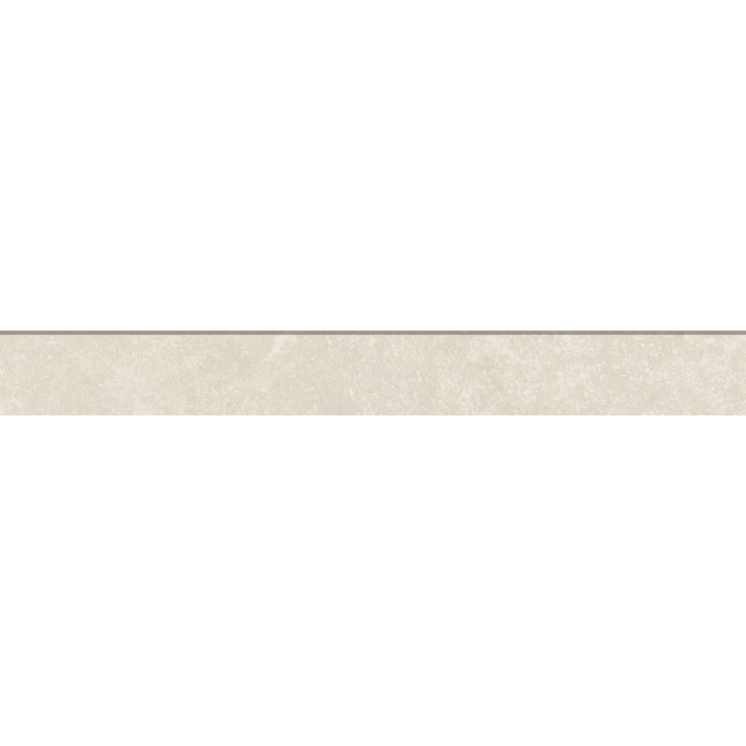 Bedrosians Bluerun 3" x 24" Matte Porcelain Bullnose in Antique White | Item Code 100008044
