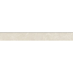 Bedrosians Bluerun 3" x 24" Matte Porcelain Bullnose in Antique White | Item Code 100008044