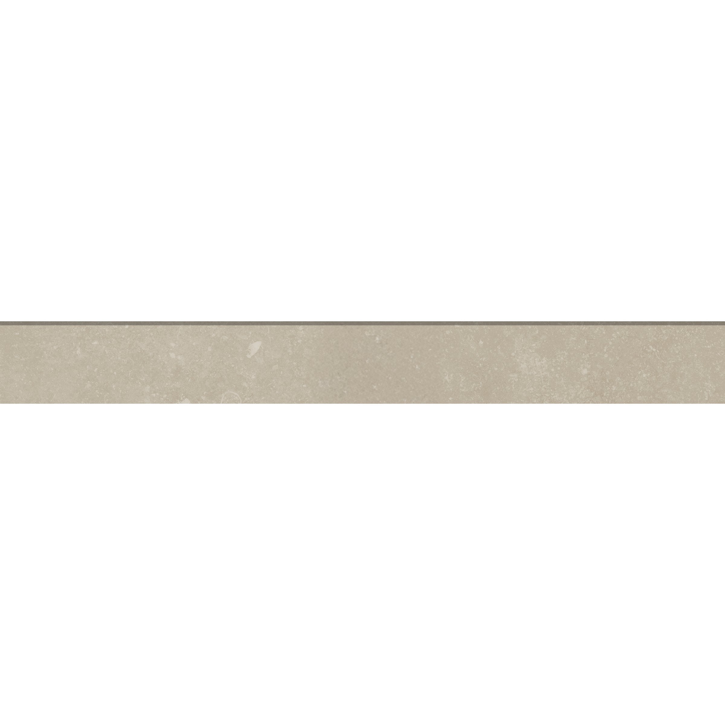 Bedrosians Bluerun 3" x 24" Matte Porcelain Bullnose in Historic Greige | Item Code 100008045