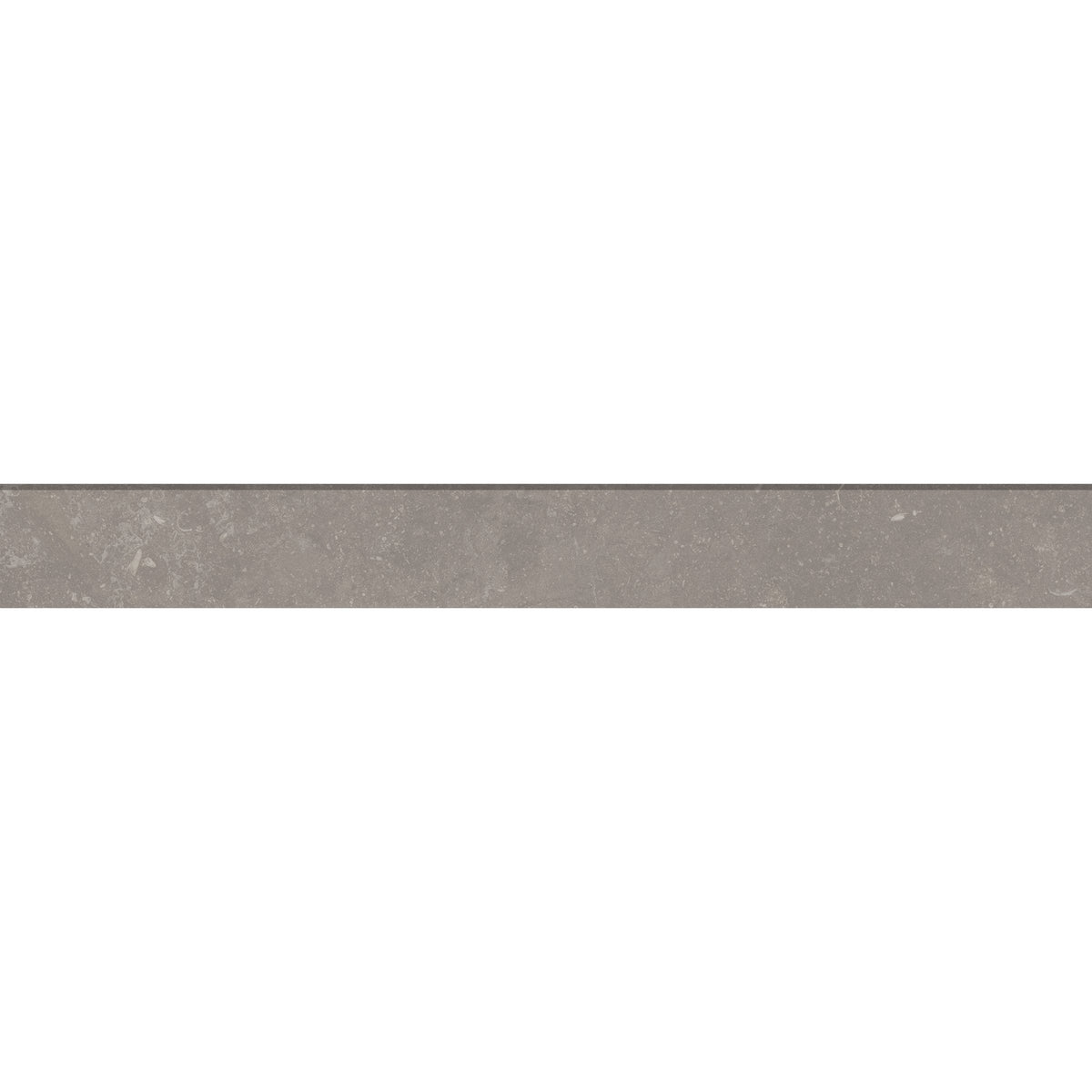 Bedrosians Bluerun 3" x 24" Matte Porcelain Bullnose in Atlas Gray | Item Code 100008046