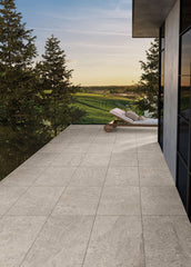 Bedrosians Farmhouse Living 24" x 48" Matte Porcelain Paver in Pewter | Item Code 100008058