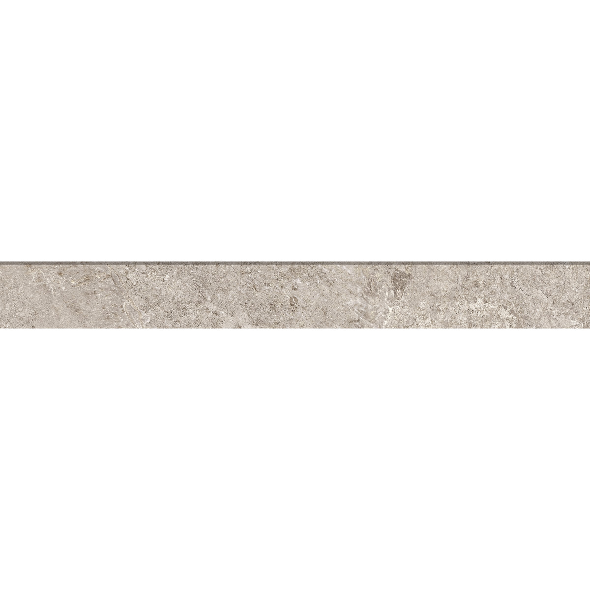 Bedrosians Farmhouse Living 3" x 24" Matte Porcelain Bullnose in Pewter | Item Code 100008065
