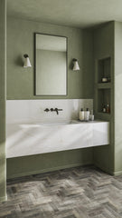 Bedrosians Montana 2.25" x 10" Matte Brick-Look Porcelain Field Tile in Rock Creek | Item Code 100004013