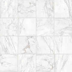 Bedrosians Antica Roma 12" x 12" Matte Porcelain Tile in Bianco | Item Code 100008987