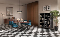 Bedrosians Antica Roma 12" x 12" Matte Porcelain Tile in Bianco | Item Code 100008987