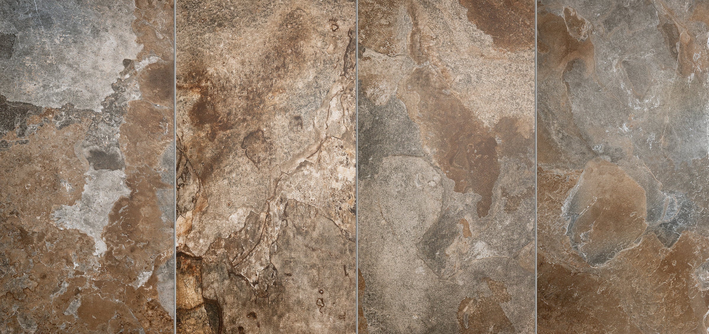 Bedrosians Sinai 24" x 48" R11 Anti-Slip Matte Rectified Porcelain Field Tile in Terra | Item Code 100008995
