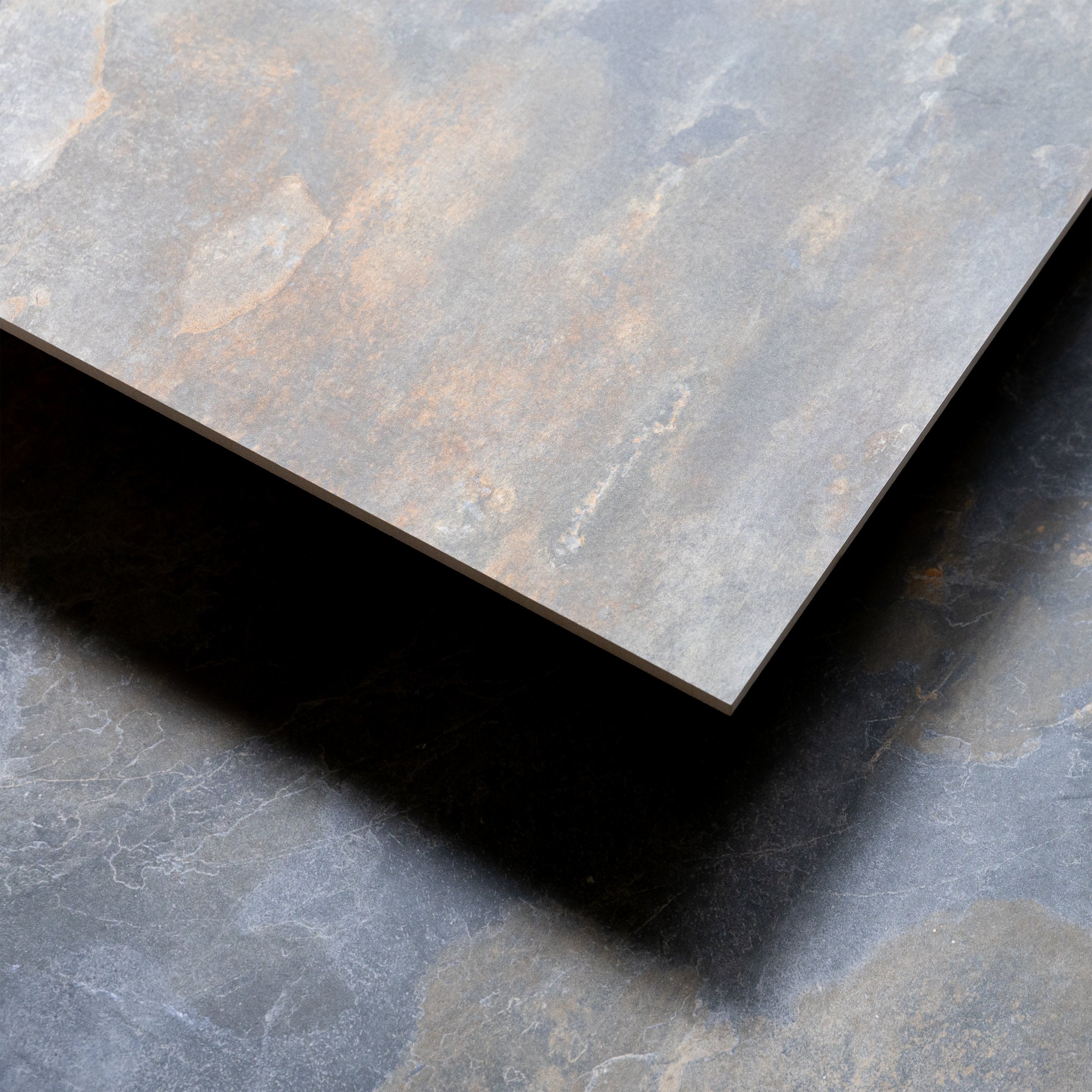 Bedrosians Sinai 24" x 48" R11 Anti-Slip Matte Rectified Porcelain Field Tile in Blue | Item Code 100008996
