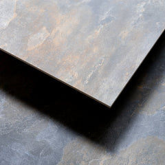Bedrosians Sinai 24" x 48" R11 Anti-Slip Matte Rectified Porcelain Field Tile in Blue | Item Code 100008996