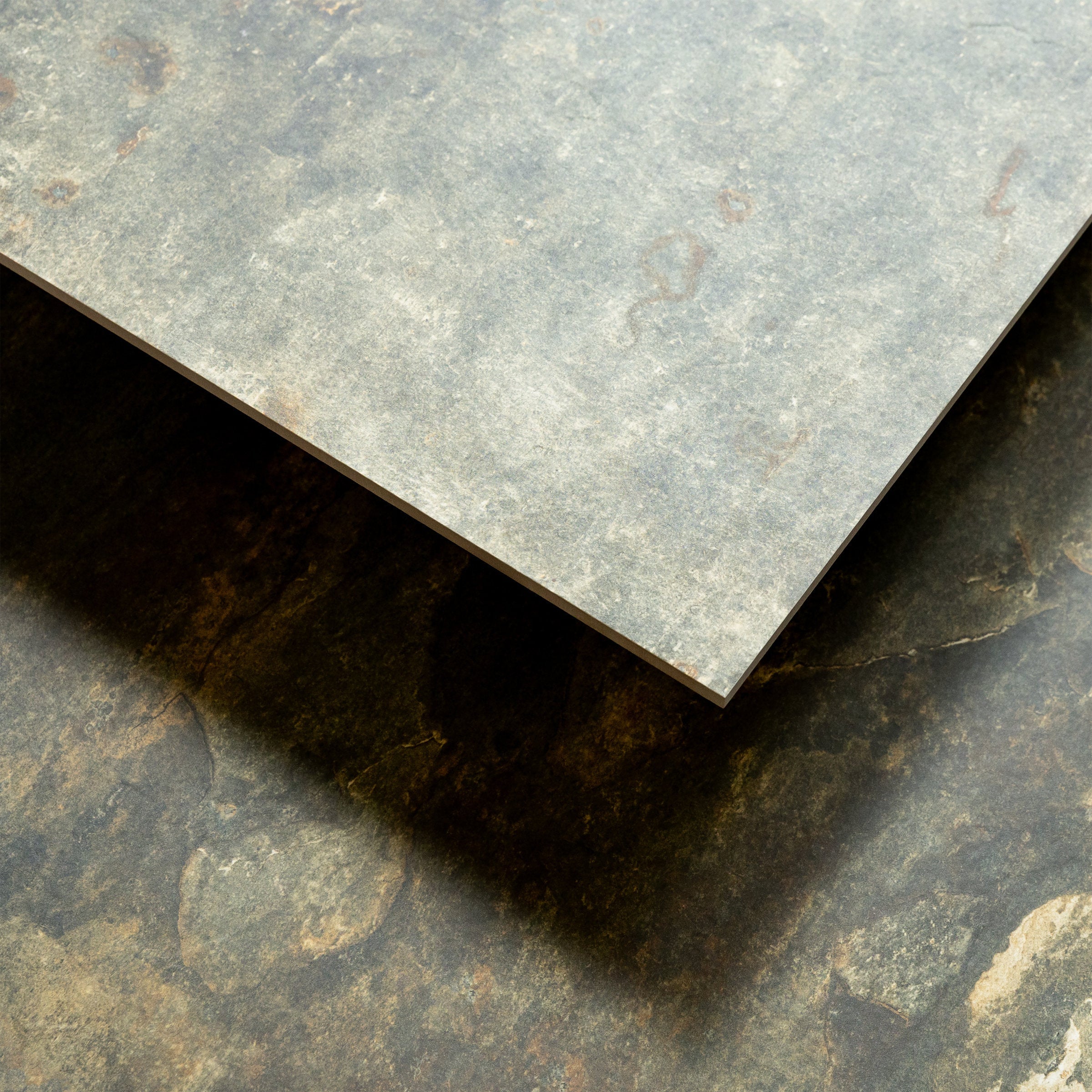 Bedrosians Sinai 24" x 48" R11 Anti-Slip Matte Rectified Porcelain Field Tile in Green | Item Code 100008997