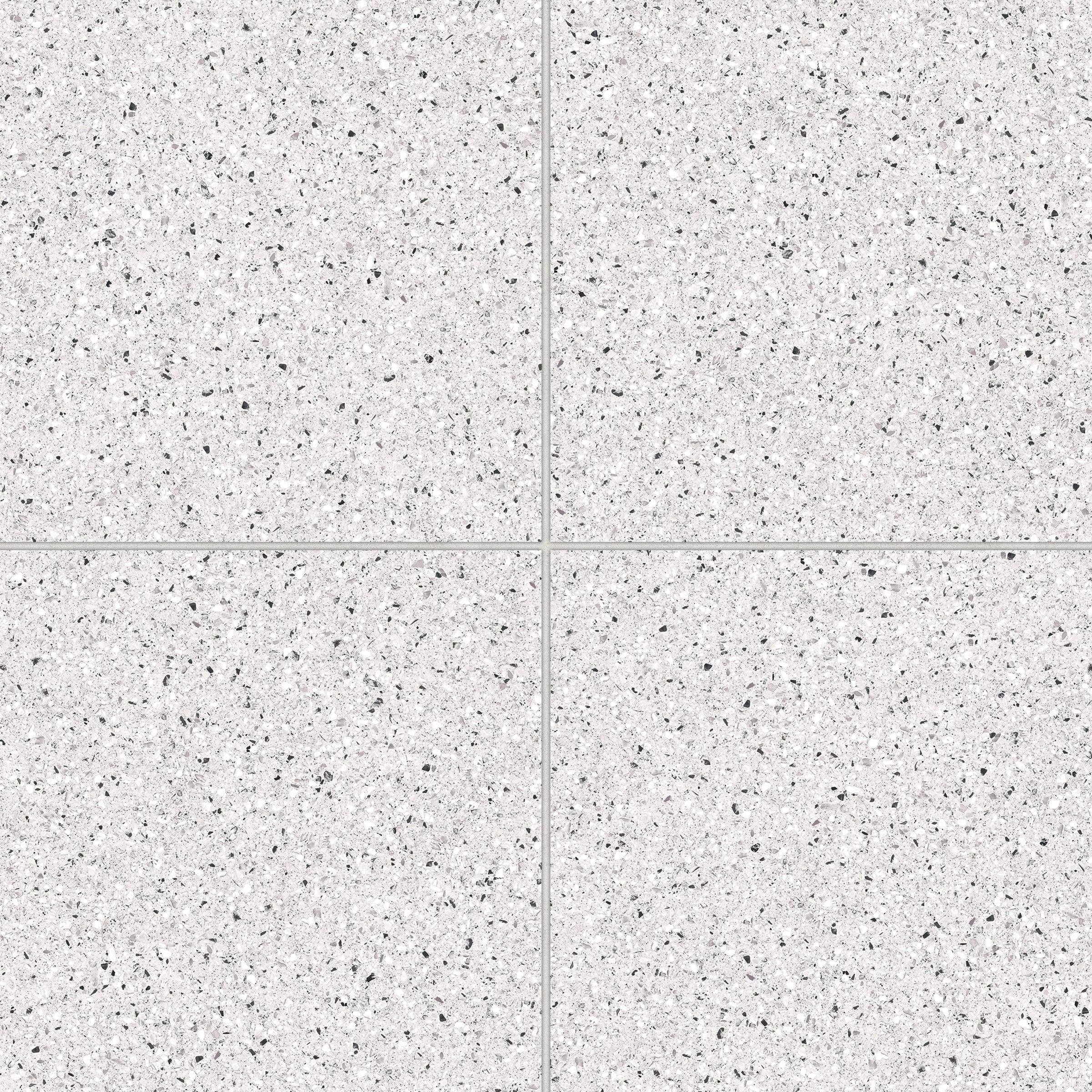 Bedrosians Mystere 24" x 24" Structured Porcelain Tile in White | Item Code 100009626