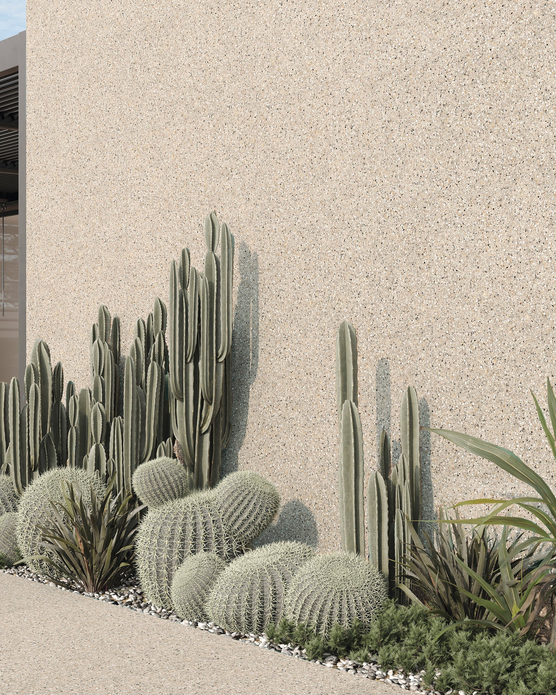 Bedrosians Mystere 24" x 24" Structured Porcelain Tile in Sand | Item Code 100009629