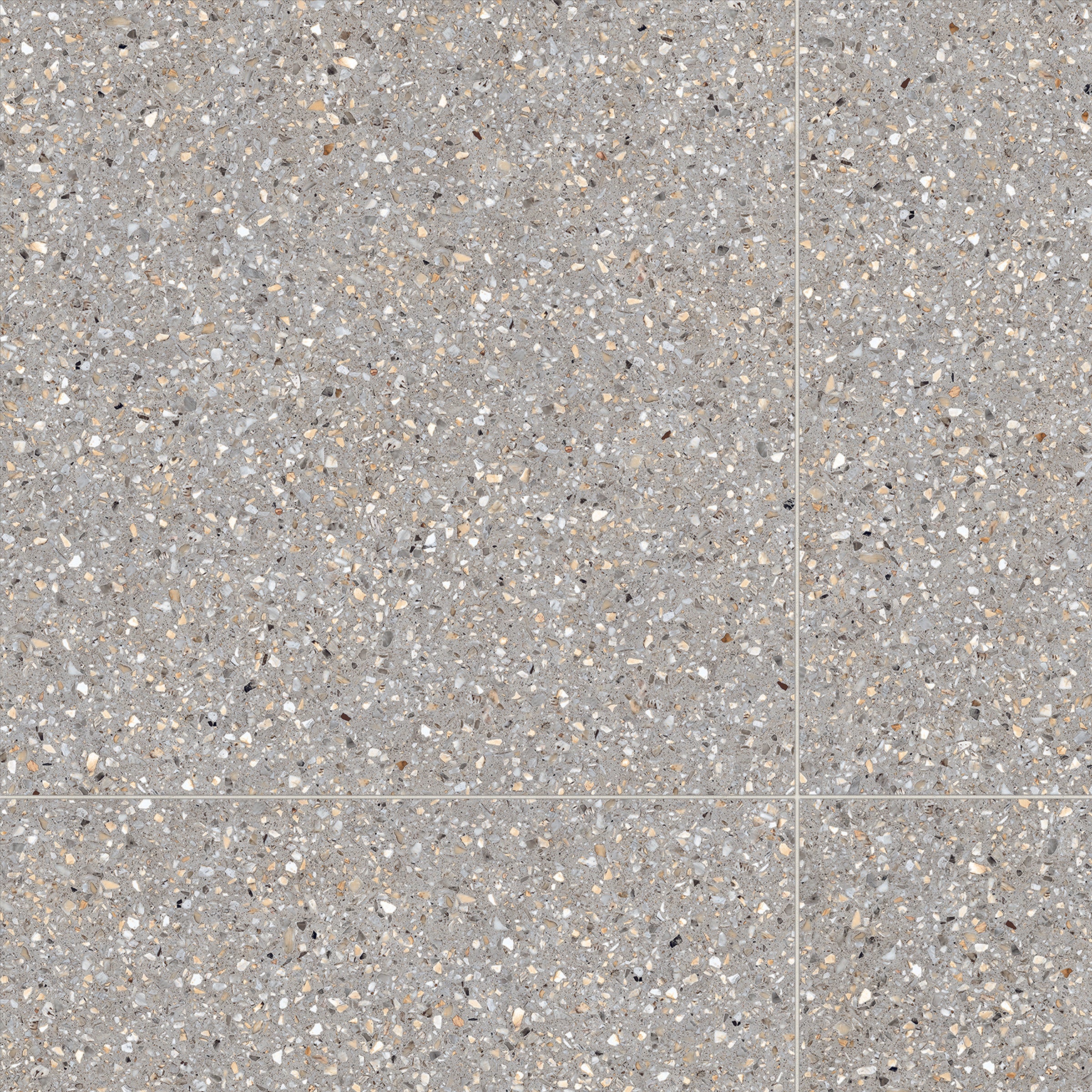 Bedrosians Mystere 24" x 24" Structured Porcelain Tile in Light Grey | Item Code 100009630