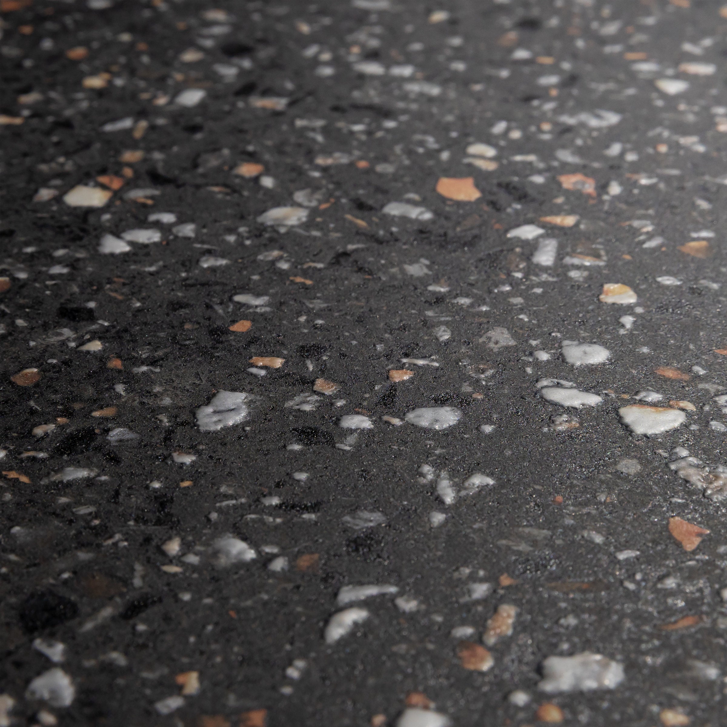 Bedrosians Mystere 24" x 24" Structured Porcelain Tile in Black | Item Code 100009633