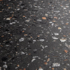 Bedrosians Mystere 24" x 24" Structured Porcelain Tile in Black | Item Code 100009633