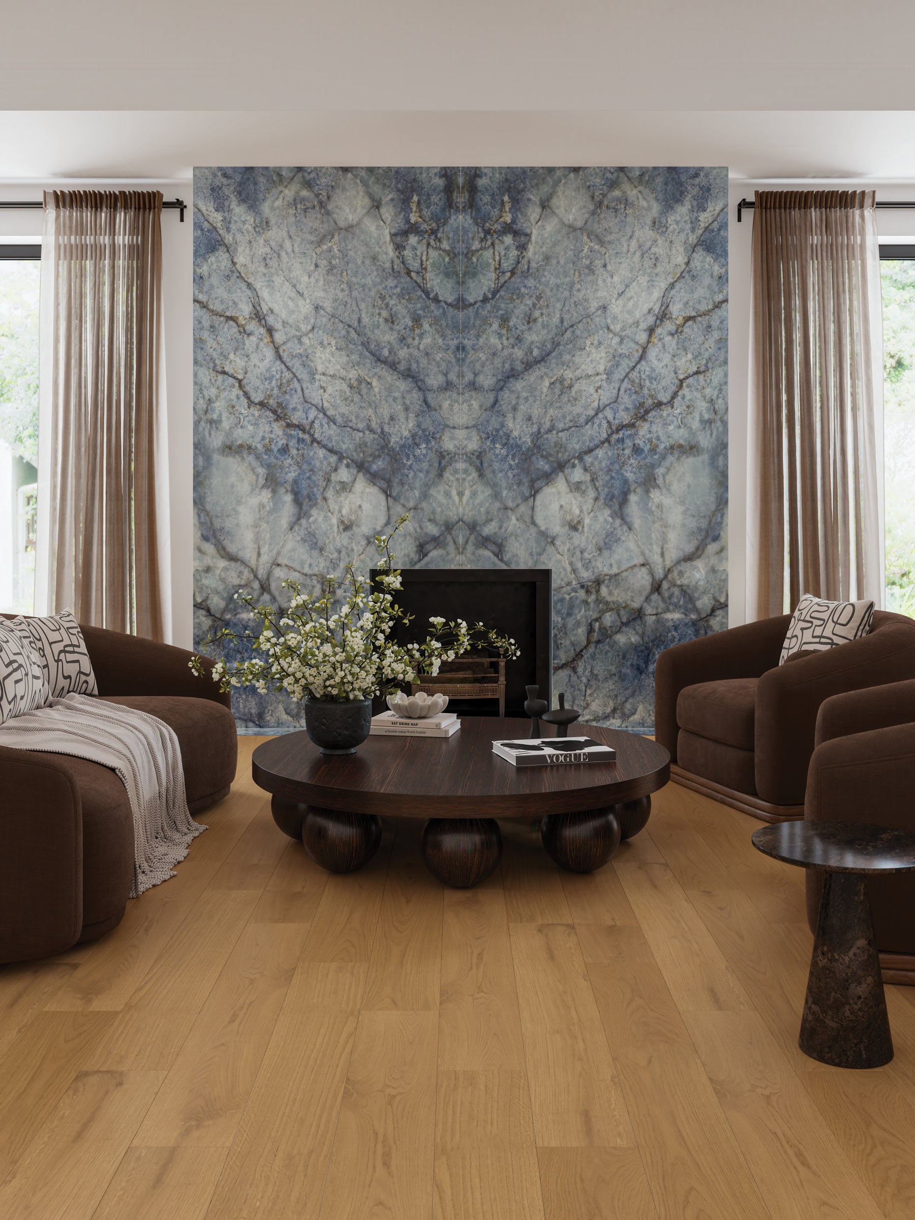 Bedrosians Newport 7.5" x 75" Engineered Hardwood Plank in Driftwood | Item Code 100005134