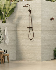 Bedrosians Poetry Stone 24" x 36" Matte Porcelain Paver in Ivory | Item Code 100005411