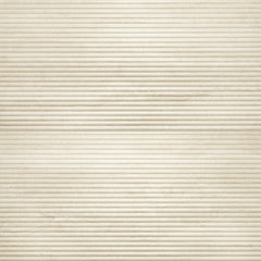 Bedrosians Tivoli 24" x 48" Natural Matte Porcelain Convesso Fluted Deco in Crema | Item Code 100010018