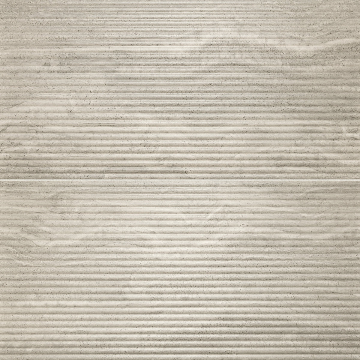 Bedrosians Tivoli 24" x 48" Natural Matte Porcelain Convesso Fluted Deco in Terra | Item Code 100010020