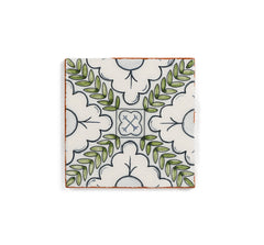 Bedrosians Palmetto Verdant 6x6 Ceramic Terracotta Field Tile Glazed | Item Code 100010053