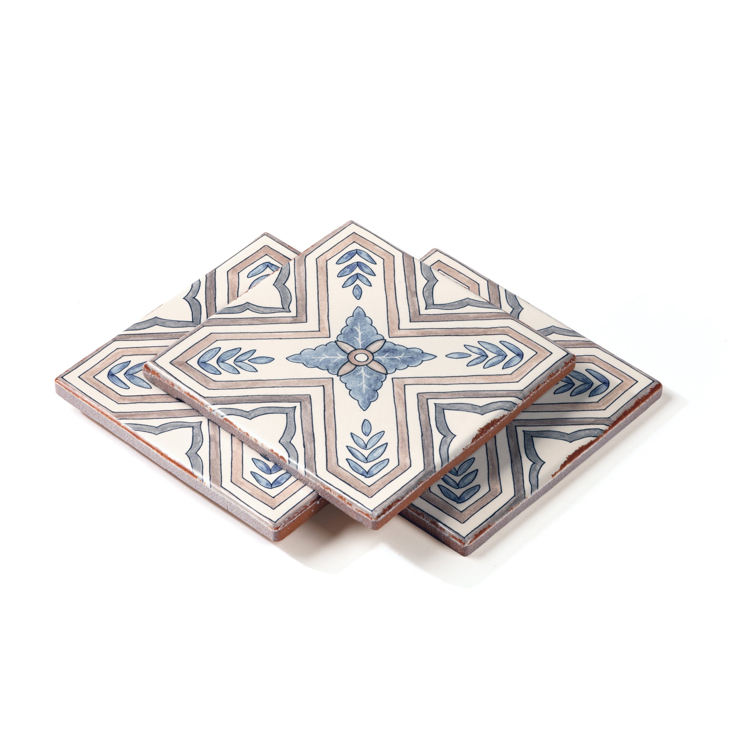Bedrosians Palmetto Sierra 6x6 Ceramic Terracotta Field Tile Glazed | Item Code 100010054