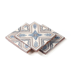 Bedrosians Palmetto Sierra 6x6 Ceramic Terracotta Field Tile Glazed | Item Code 100010054