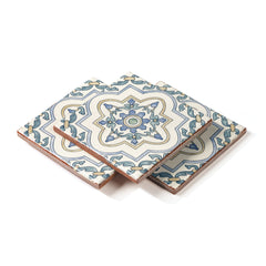 Bedrosians Palmetto Estrella 6x6 Ceramic Terracotta Field Tile Glazed | Item Code 100010056