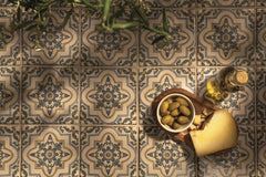 Bedrosians Palmetto Estrella 6x6 Ceramic Terracotta Field Tile Glazed | Item Code 100010056