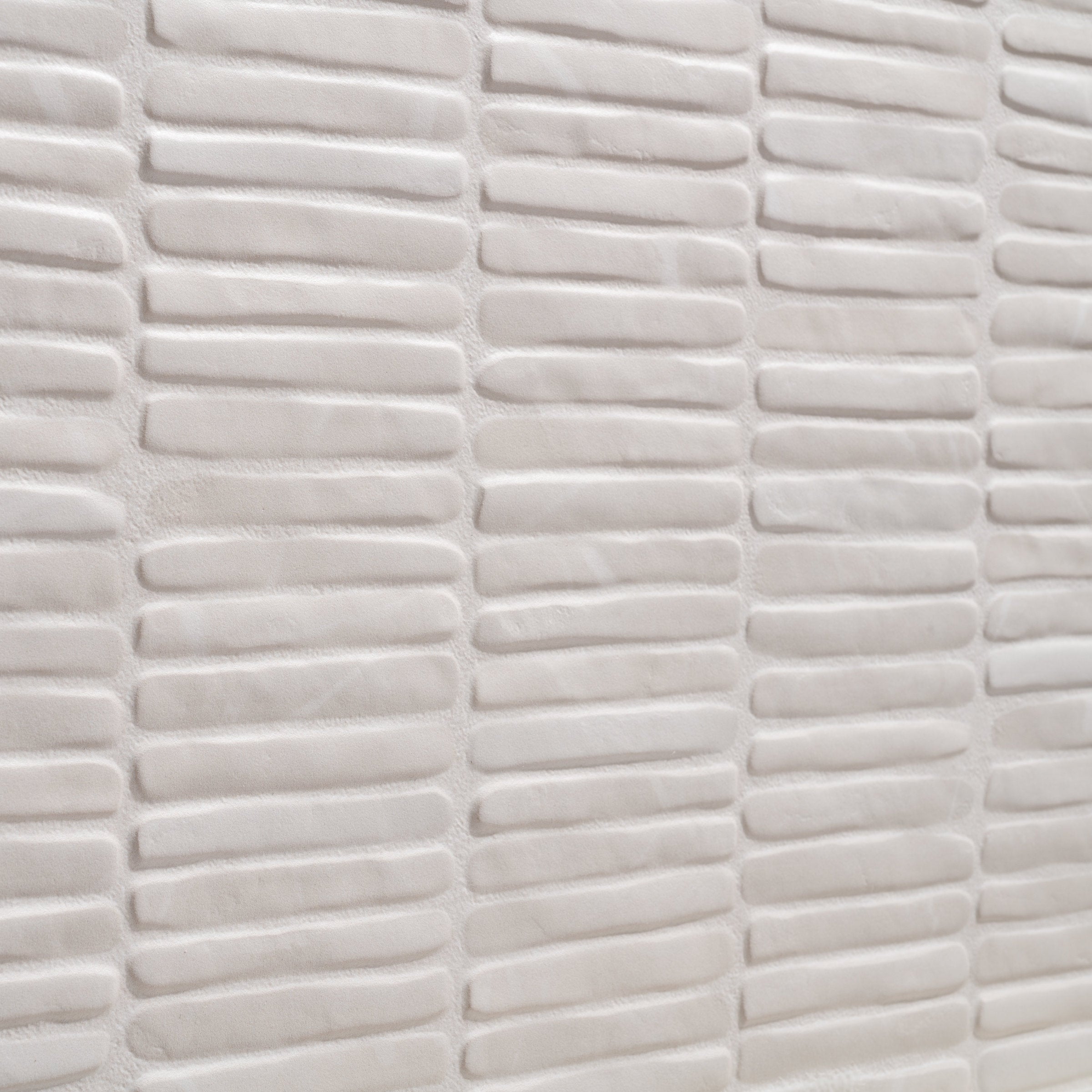 Bedrosians Node Snow 16x48 Ceramic Wall Tile Matte | Item Code 100010186