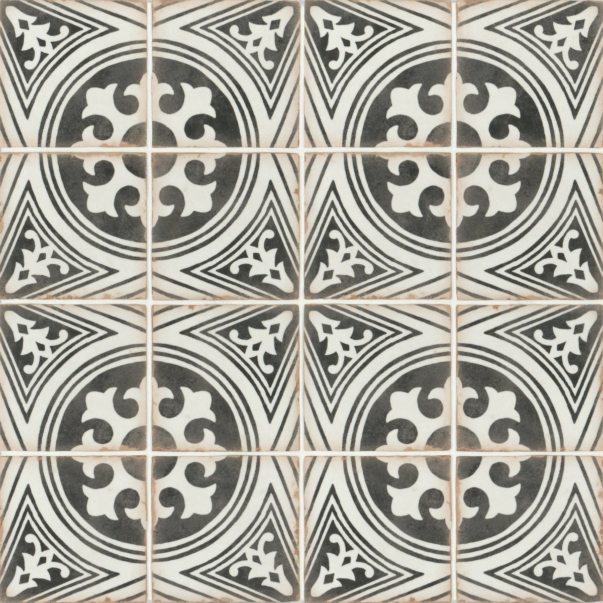 Bedrosians Casablanca 5" x 5" Porcelain Deco Matte Tile in Fida | Item Code 100010350