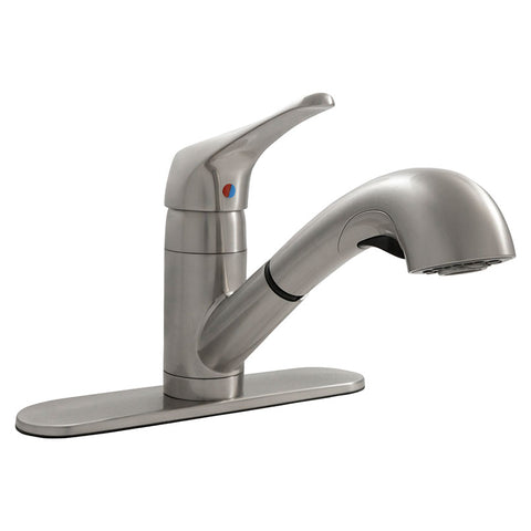 1 HANDLE KITCHEN FAUCET 8301-805 BRUSH NICKEL 